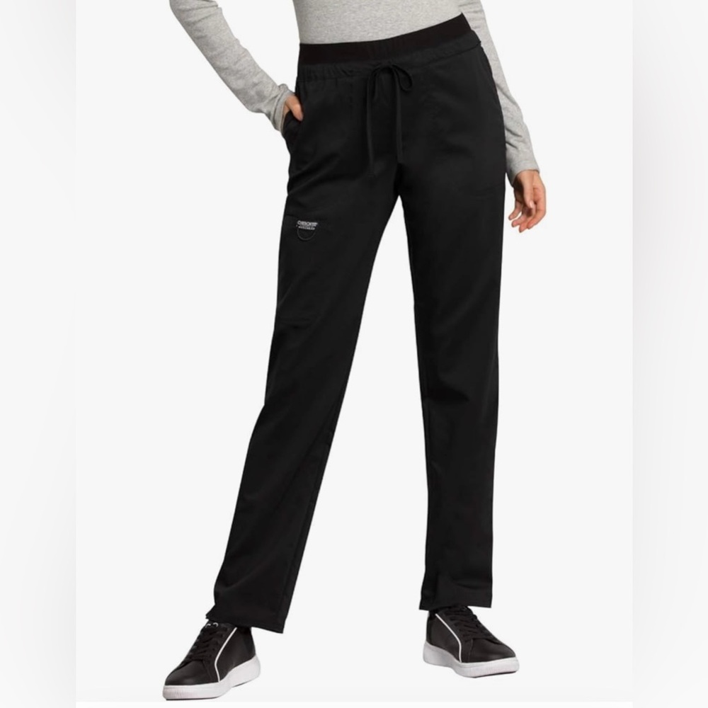 Cherokee Scrub Pants- Workwear Revolution, Drawstring Cargo Pants Soft Stretch